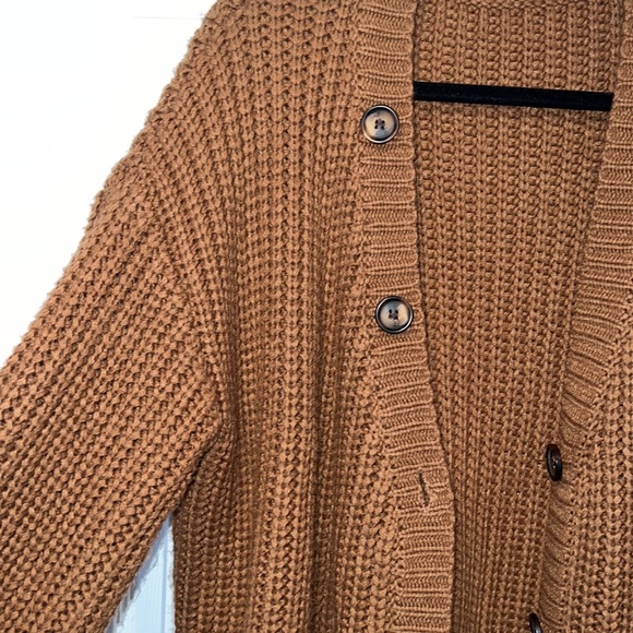 Oversized Pumpkin Burnt Orange Brown Sweater - Picture 4 of 14